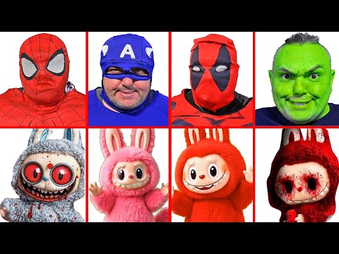 Superheroes vs Labubu