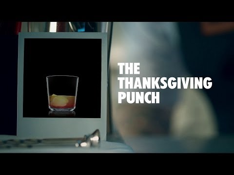 THE THANKSGIVING PUNCH DRINK RECIPE - HOW TO MIX