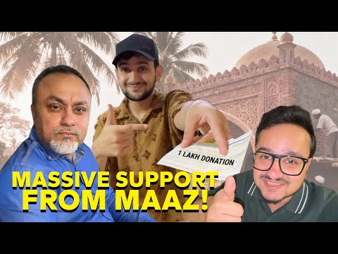 Papa ny first masjid k kaam k liye haath barhaya🥹❤️|total kitni amount jama hogai?