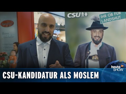 Kann ein Moslem in Bayern Bürgermeister werden? (Abdelkarim) | heute-show vom 13.03.2020