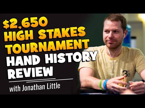 $2,650 Tournament Hand History Review