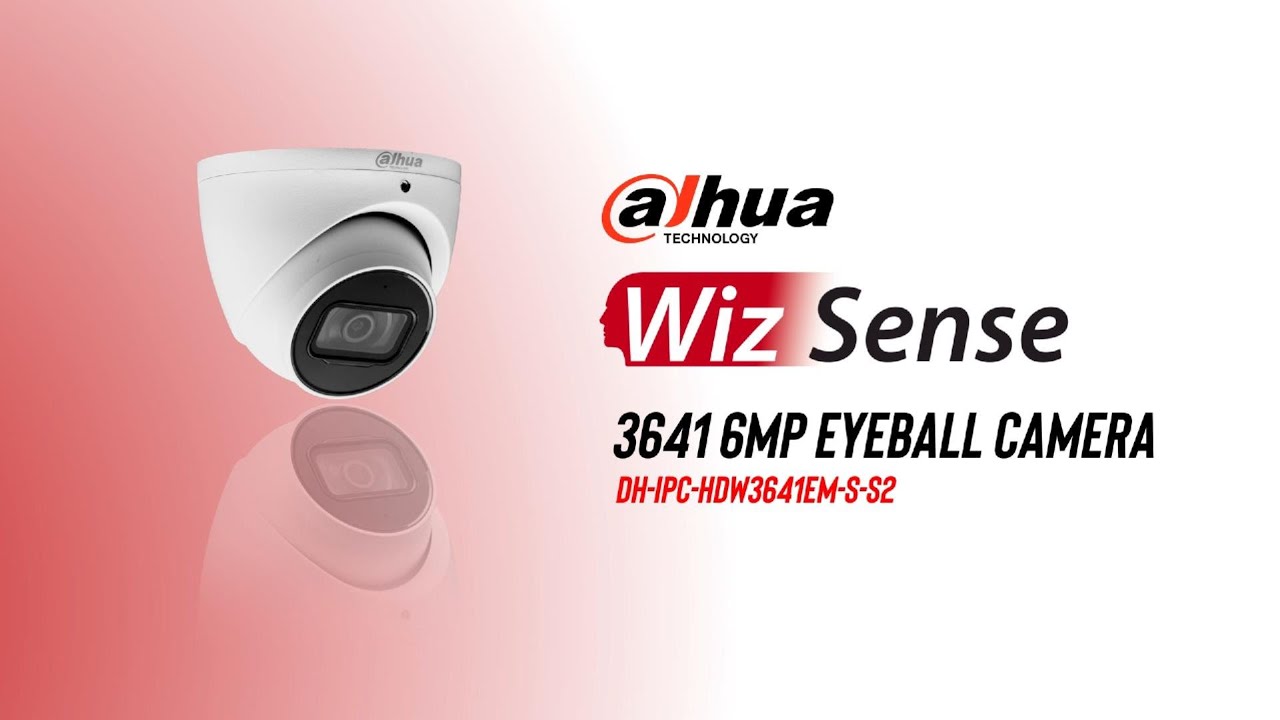 Dahua 3641 Camera - One of the 'Best Value', Feature Rich 6MP cameras on the market!