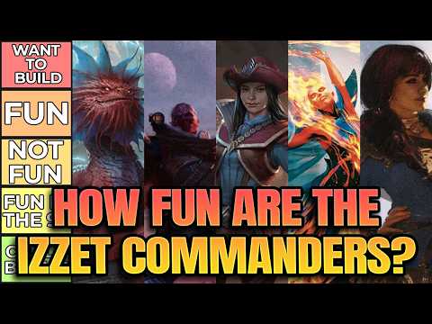 Which Izzet Commander Is The Most Fun? | EDH Tier List | MTG
