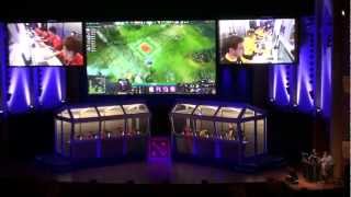 Na`Vi emotions after DK victory @ The International 2