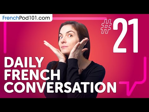 learn how to use the verb to be in French Daily French Conversations 01