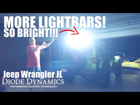 JEEP JL WRANGLER - Diode Dynamics Rear Lightbar Install