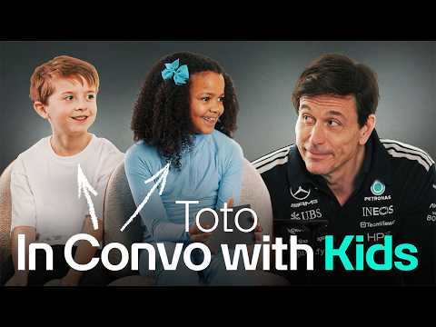 Thumbnail for Toto Wolff like you've never seen him before! 🤣 | In Convo With Kids by Mercedes-AMG, Onvo, video, Car, vide, O.S.C.A.