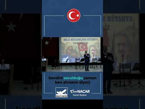 MİLLİ KARAR TOPLANTISINDAN KESİTLER KÜTAHYA / TAVŞANLI