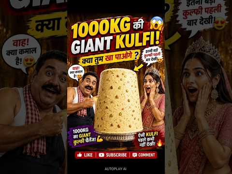 इतनी गर्मी ऊपर से मेहगांई princess ने मांगी 1000 KG की कुल्फी 🍦🧁 #shorts #kulfi #garmi #viral