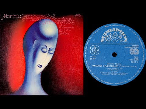 Martinů -  Symphony No.6 "Fantaisies Symphoniques" (Václav Neumann / Czech Philharmonic) (vinyl)