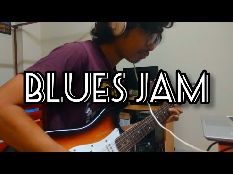 Epic Funk Blues Jam using Squier Stratocaster 🎸🔥