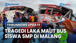 LIVE: Update Kecelakaan Maut Bus Rombongan Siswa SMP Bogor di Malang, 4 Tewas, 47 Orang Luka-luka