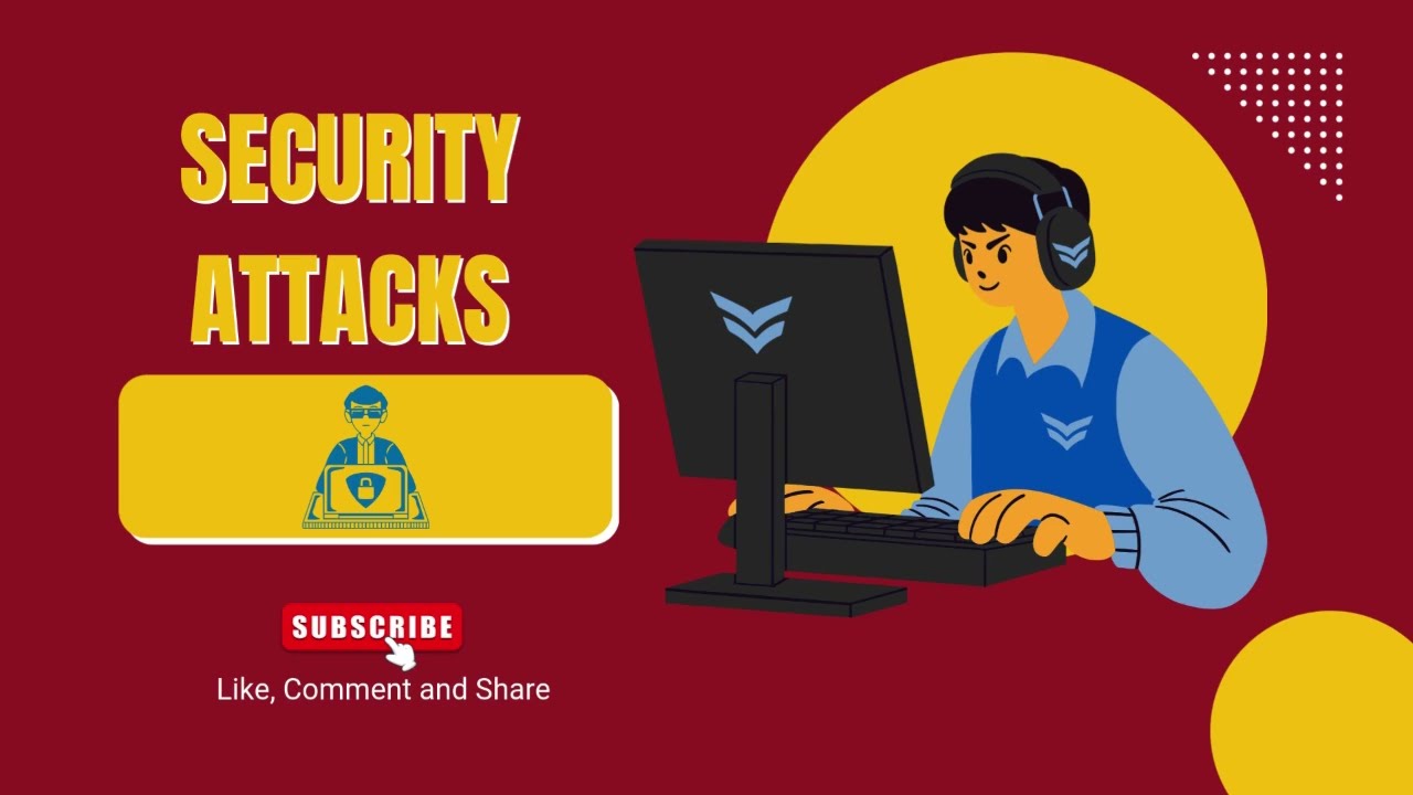 (Security Attacks & Cryptography ) Active vs Passive Attack | Network Security Explained Simply