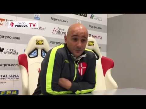 Sala stampa Padova-FeralpiSaló: Mister Brevi e Alfageme