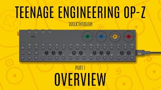 Video thumbnail for Teenage Engineering OP-Z Walkthrough (Overview) by Red Means Recording
