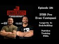 Episode 28: IFBB Pro Evan Centopani: Longevity In Bodybuilding: Nutrition, Training, PEDs