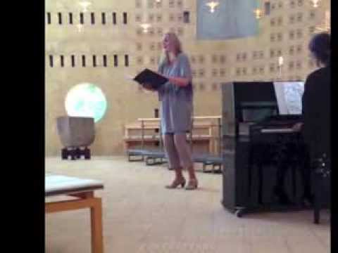 Carl Nielsen: Æbleblomst - sang Christina Dahl