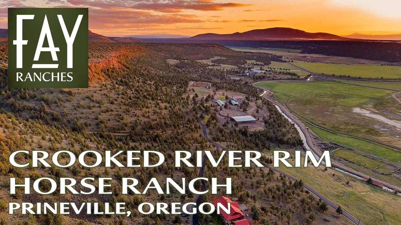 Oregon Horse Property For Sale | Crooked River Rim Horse Ranch | Prineville Oregon