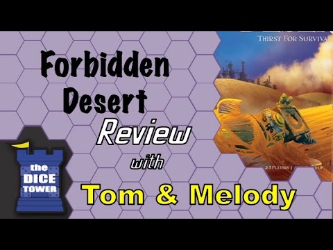 Forbidden Desert Review - with Tom and Melody Vasel