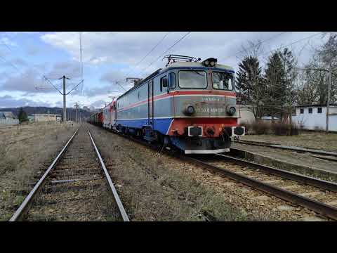 Tren de marfa CFR Marfa trece prin Suceava Vest cu 40-0736-1 & 474-075-5 - 28.03.2021