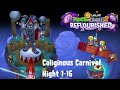 PvZ 2 Reflourished Caliginous Carnival Act 1 All Levels 1 16