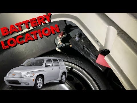 Chevy HHR Battery location and removal
