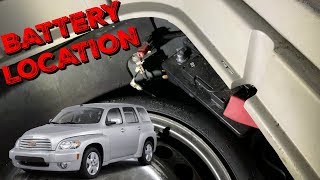 Chevy HHR Battery location and removal