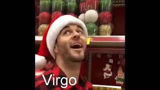 zodiac signs as christmas vines to get you into the jolly mood