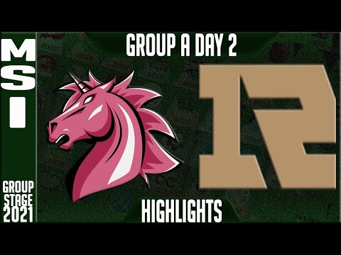 UOL vs RNG Highlights | MSI 2021 Day 2 Group A | Unicorns of Love vs Royal Never Give Up