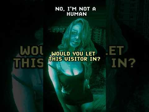 WOULD YOU LET THIS VISITOR IN? | NO, I'M NOT A HUMAN