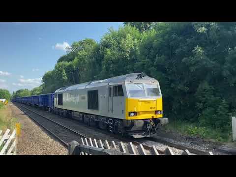 DCR 60029 “Ben Nevis” races past dronfield bound for peak forest 18/7/21