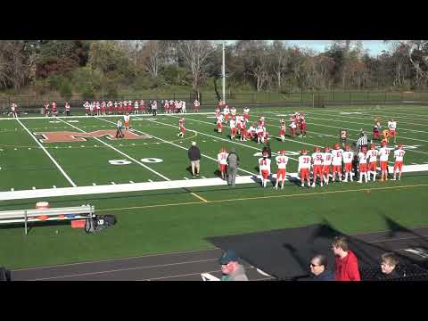 JV Football: Middleborough High School vs Bridgewater - Raynham - October 29, 2022