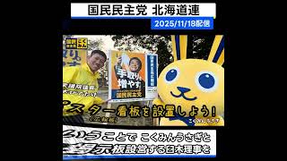 【 #国民民主党 】普段の臼木理事はこんな感じ【定例会見】 #玉木雄一郎　#臼木ひでたけ　#こくみんうさぎ