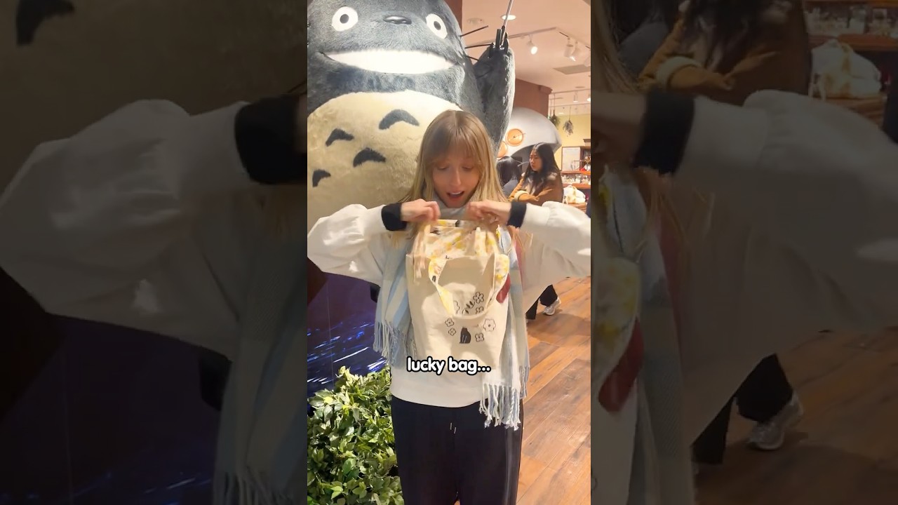 🎉 $20 Ghibli Fukubukuro – The Ultimate Totoro Lucky Bag Unboxing! 🎁✨