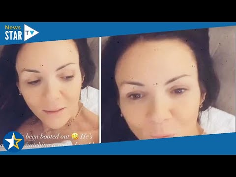 Martine McCutcheon causes a stir in topless clip after husband 'booted out' of bed