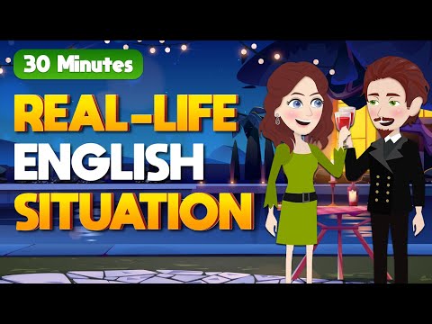 30 minutes Practice English with Real life situation | Improve English everyday