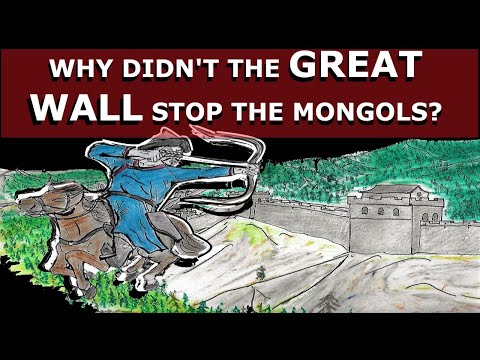Why didn't the Great Wall of China stop the Mongols?