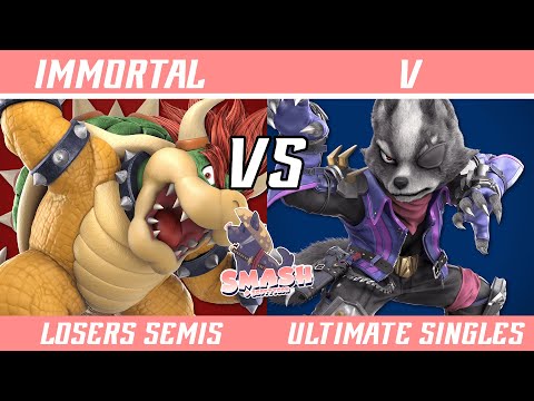 ScottyCon 2023 Losers Semis - Immortal (Bowser) vs. V (Wolf) - SSBU