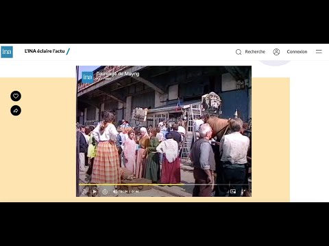 Figuration dans le film "Mayrig" d'Henri Verneuil - Reportage FR3 du 31/05/1991