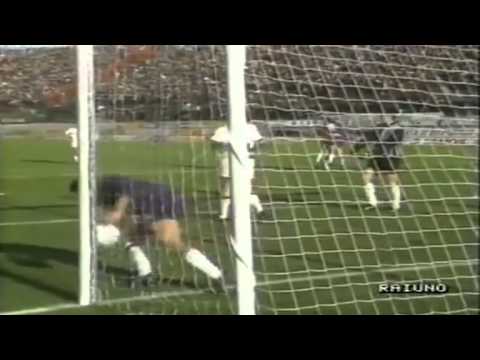 Serie A 1988-1989, day 15 Fiorentina - Roma 2-2 (Massaro, Conti, 2 Borgonovo)
