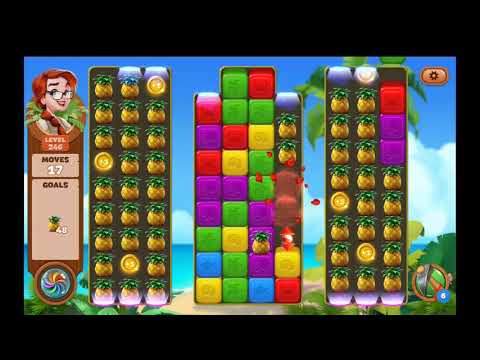 Lost Island Blast Adventure Level 246 NO BOOSTERS - A S GAMING