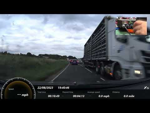 Harvard 400M CB27/81 UK FM CB radio - On The Air test