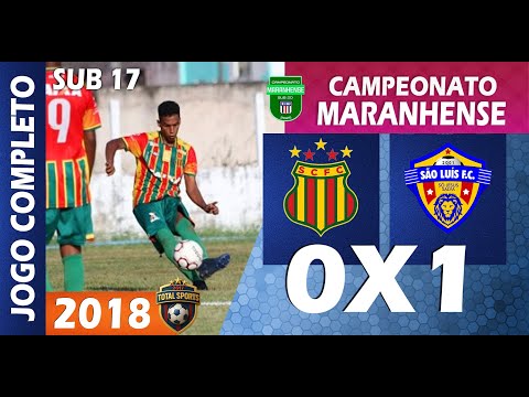 SAMPAIO CORRÊA 0X1 SÃO LUÍS  |  SUB 17 - CAMPEONATO MARANHENSE 2018