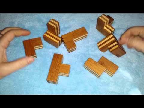 Solution for Soma Cube from Puzzle Master Wood Puzzles