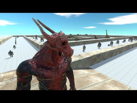 Kozarog The Demon death run - Animal Revolt Battle Simulator