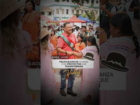 Palos Blancos sigue avanzando con obras que mejoran la vida de sus familias
