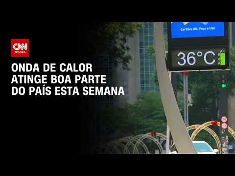 São Paulo terá semana de calor intenso e queda brusca na temperatura | CNN NOVO DIA