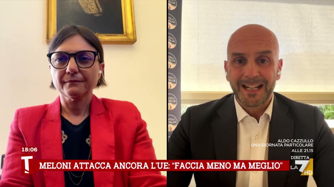 Europa, Procaccini: "Fare meno, fare meglio, UE non dovrebbe invadere la quotidianità dei ...