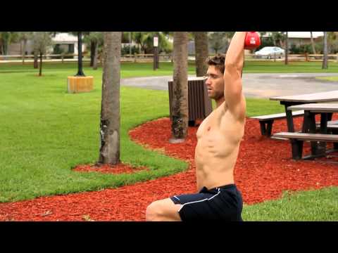 How To: Lunge with Kettlebell Press