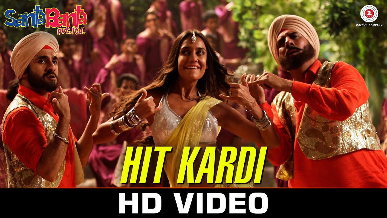 Hit Kardi Lyrics  | Santa Banta Pvt Ltd | Vir Das, Boman Irani | Diljit Dosanjh, Sonu Nigam | Jassi Katyal